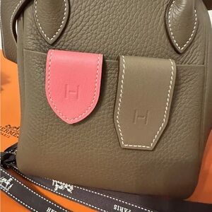 BNWT HERMES LEATHER MAGNETIC CLIP